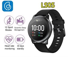 Haylou LS05 Solar Smart Watch Global Version - Black