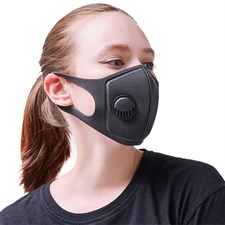Correctfit KN95 Fashion 3D Face Mask with 40mm Breathing Valve Fresh Air-Purifying Filters