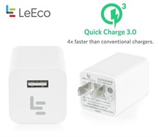 100% Original Letv 3Amp Quick Charge 3.0 Adapter