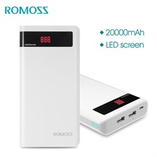 Romoss® Sense 6P 20000mAh Power Bank with LED Display