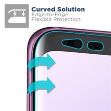 Correctfit® Galaxy  S8 S8+ S9 S9+ Thermoplastic Curved Edge HD Clear Screen Protector