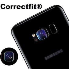 Correctfit® Rear Camera Glass Protector for Samsung S6 S6Edge S7 S7Edge S8 & S8+