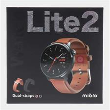 Mibro Watch Lite2 – Smartwatch, 1.3” AMOLED screen, Silicone Strap + Leather strap

