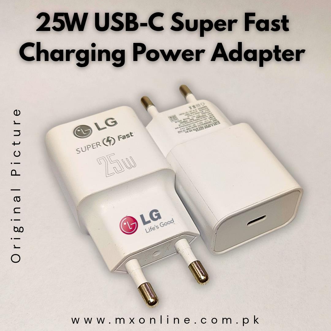Power Adapter Lg Phone Fast Charger LG 25Watt USB-C Super Fast