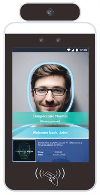 Adera BCAT-800 Biometric Contactless Attendance and Temperature System