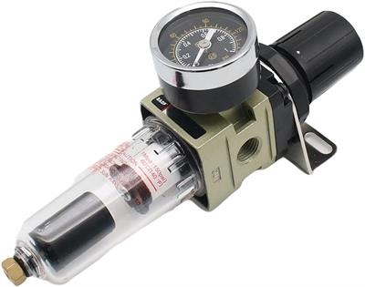 Air Oil Water Seperator Filter Pneumatic Pressure Regulator for Compressor AW2000-02