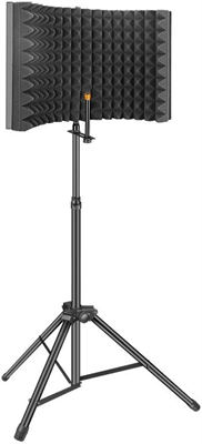 Aokeo Professional Studio Recording Microphone Isolation Shield High Density Absorbent Foam is Used to Filter Vocal (AO-302)