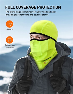 AstroAI Balaclava Ski Mask Winter Fleece Thermal Face Mask Cover for Men Women Warmer Windproof Breathable
