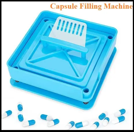 Capsule Filling Machine Manual Filler Size 00 / 0 / 1 / 2 (100 Holes)