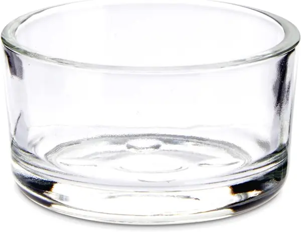 Clear Glass Tealight Holders Candle Jar 5 x 2.5 cm 24 Pack