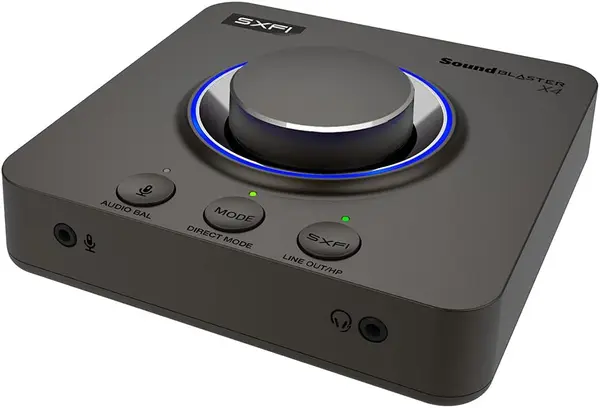 Creative Sound Blaster X4 Hi-Res 24bit 192kHz External USB DAC and Amp Sound Card 