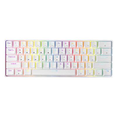 Dierya DK61E Hot-Swappable Mechanical Gaming Keyboard (Yellow Switches)