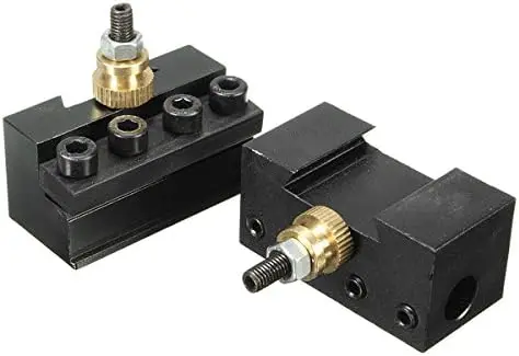 EsportsMJJ Mini Lathe Quick Change Multifid Tool Post and Holder Kit For Lathe Processing
