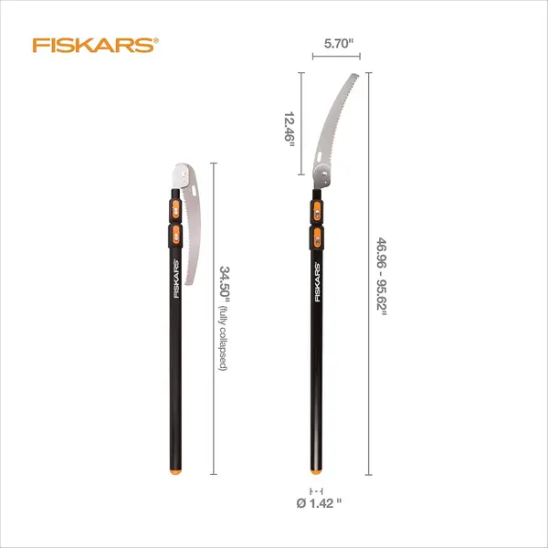 Fiskars Tree Pruning Saw Extendable Pruner (3'-8')