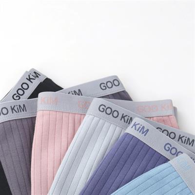 Goo KiM Womens Cotton Hipster Panties Tag-free Underwear Assorted Colors 6 Pack