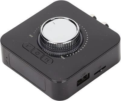 Goshyda Bluetooth Transmitter Receiver V5.0 Bluetooth Adapter Rechargeable LED Digital Display Wireless Music with HD Mic, RX TX Dual Modes