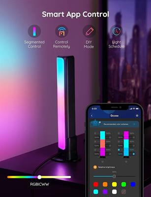 Govee RGBICWW Flow Plus Smart LED Light Bar