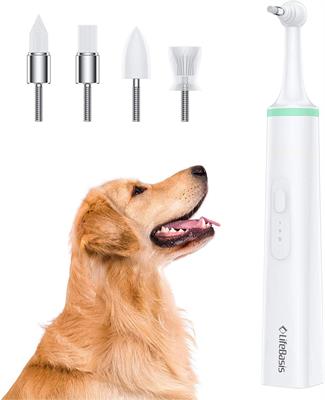 LifeBasis Dog Plaque Remover, Pet Dental Calculus Plaque Stain Tartar Remover Tooth Scaler Professional Teeth Cleaning Tools Kit for Dogs Cats