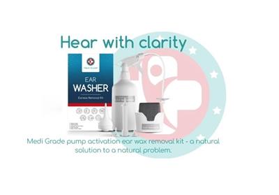 Medi Grade EARWAX REMOVAL KIT Ear Cleaner