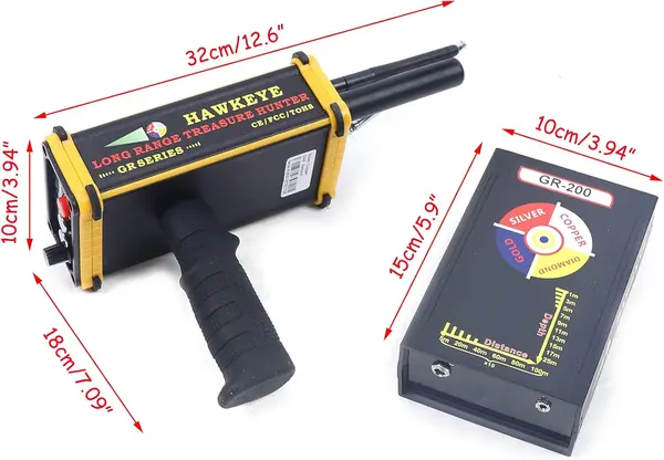 Metal Gold Detector Digital Laser Detector Underground 100m Range