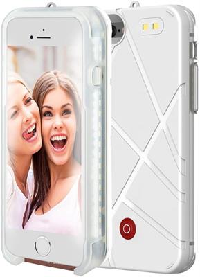 ONTA LED Light Up Luminous Selfie Case for iPhone 7 plus,8 plus 5.5 