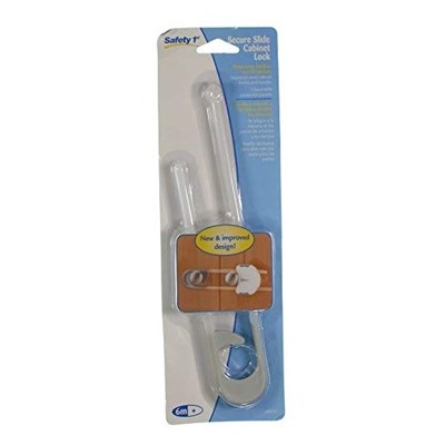 Secure Slide Cabinet Lock