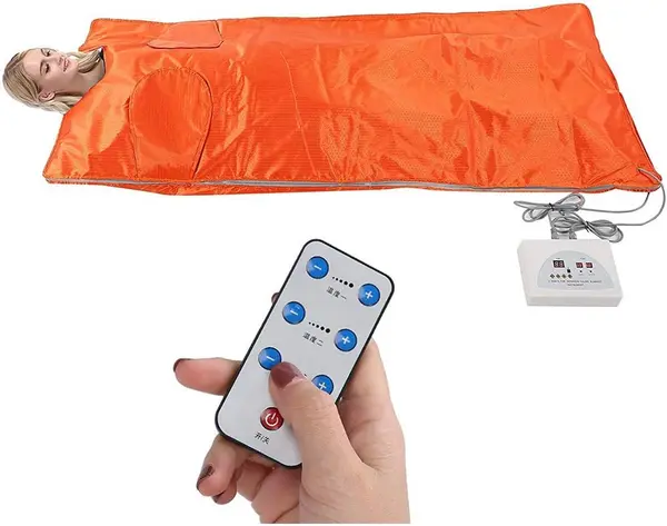 Far infrared sauna heating blanket fitness machine weight loss fat burning beauty salon spa and home use