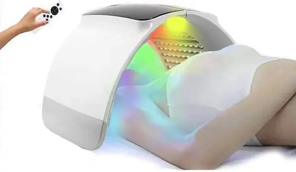 SINGYES LED PDT Light Therapy Mask For Face and Neck 6 Colors