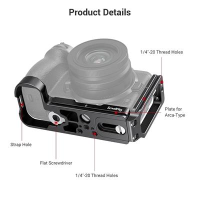 SmallRig L Bracket for Nikon Z5/Z6/Z7/Z6 II/Z7 II Camera 2947