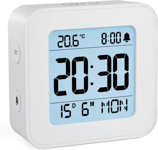Tesoky White Noise Machine for Sleeping Baby Adults, Sound Machine with 27 HiFi Sounds, Night Light, Alarm Clock, Temp & Humidity