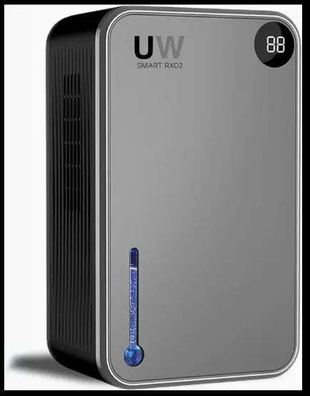 UW Dehumidifier 2.4 Liters With Humidity Display 750ml/Day 