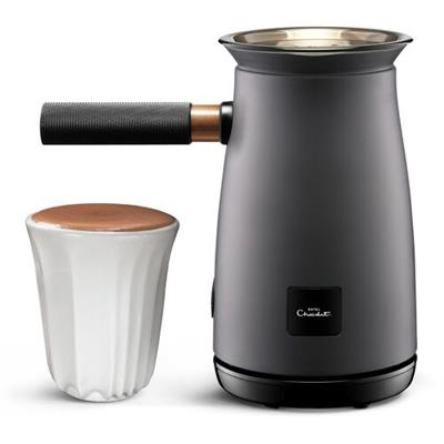 Velvetiser Hot Chocolate Frother Machine (Platinum)