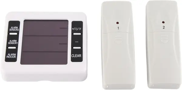 Wireless Thermometer Humidity Dual Sensor Temperature Monitor