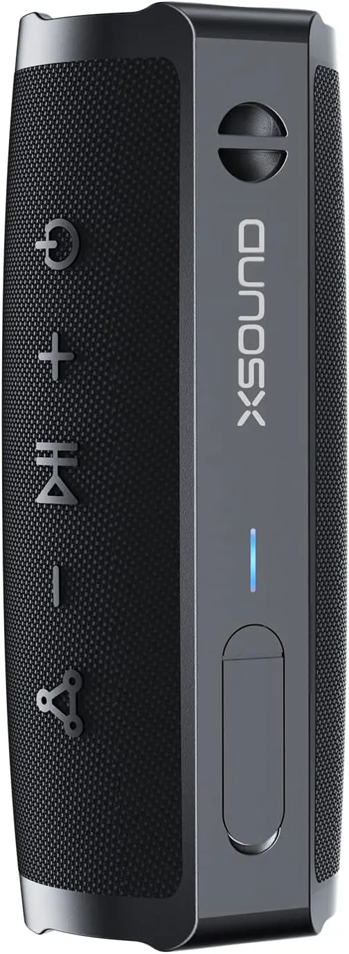 XSOUND Bluetooth Speaker FunPlay Pro 30W with Subwoofer 24-bit Hi-Fi Audio V 5.2 Type-C Quick Charging