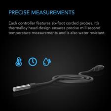 AC Infinity CONTROLLER 1 Thermal Trigger for USB Fans and Devices. Computer, AV Cabinet, Xbox, Playstation, Cooling.