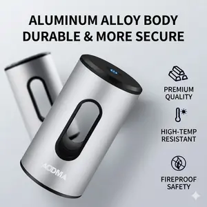 Aodma Car Sterilizer & Deodorizer 360° Formaldehyde & Smoke Odor Remover Compact Cup Holder Air Purifier ST-837