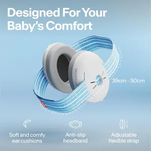 Alpine Muffy Baby Earmuffs Ear Protection Noise Cancelling Headphone up to 36 Months Ear Muffs for Hearing Protection
