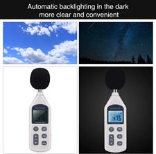 AMGAZE Digital Sound Level Meter, USB 4700 Groups Data Recording Decibel Measuring Device Measuring 30dBA ~ 130dBA