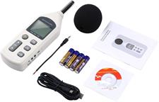 AMGAZE Digital Sound Level Meter, USB 4700 Groups Data Recording Decibel Measuring Device Measuring 30dBA ~ 130dBA