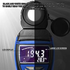 AOPUTTRIVER Digital Light Meter LuxTester up to 400,000Lux AP-8801B