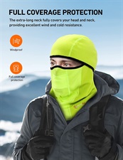 AstroAI Balaclava Ski Mask Winter Fleece Thermal Face Mask Cover for Men Women Warmer Windproof Breathable