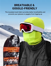 AstroAI Balaclava Ski Mask Winter Fleece Thermal Face Mask Cover for Men Women Warmer Windproof Breathable