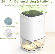 Mini Electric Dehumidifier Ultra Quiet 1000ml