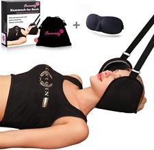 BAMOMBY Hammock For Neck Pain Relief Traction,Portable Cervical Traction Massages Space Expands Device,Relaxing Pain Head
