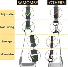 BAMOMBY Hammock For Neck Pain Relief Traction,Portable Cervical Traction Massages Space Expands Device,Relaxing Pain Head
