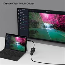 BENFEI Mini DisplayPort to VGA Adapter Mini DP to VGA (Thunderbolt Compatible) Male to Female Adapter for ThinkPad SurfacePro PC