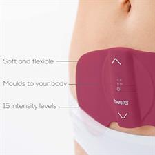 Beurer EM50 Menstrual Relax TENS & Heat for Natural Menstrual Pain Relief Suitable for Endometriosis 15 Intensity Levels 