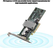 Bewinner Array Card for M5015 46M0851 SATA/SAS Controller 6Gbps PCIe x8 Array Card for LSI 9260-8i, Supporting 3Gb/s and 6Gb/s SATA and SAS Hard Disk Drives