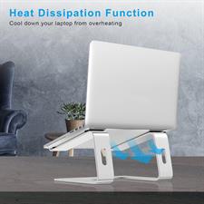 BoYata Laptop Stand Aluminum Ventilated Laptop Holder Notebook Stand Compatible with 10-15.6'' MacBook 