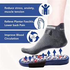 BYRIVER Sandals with Spring Insoles for Foot Massage, Relieves Foot Pain, Neuropathy, Arthritis and Plantar Fasciitis (Medium)